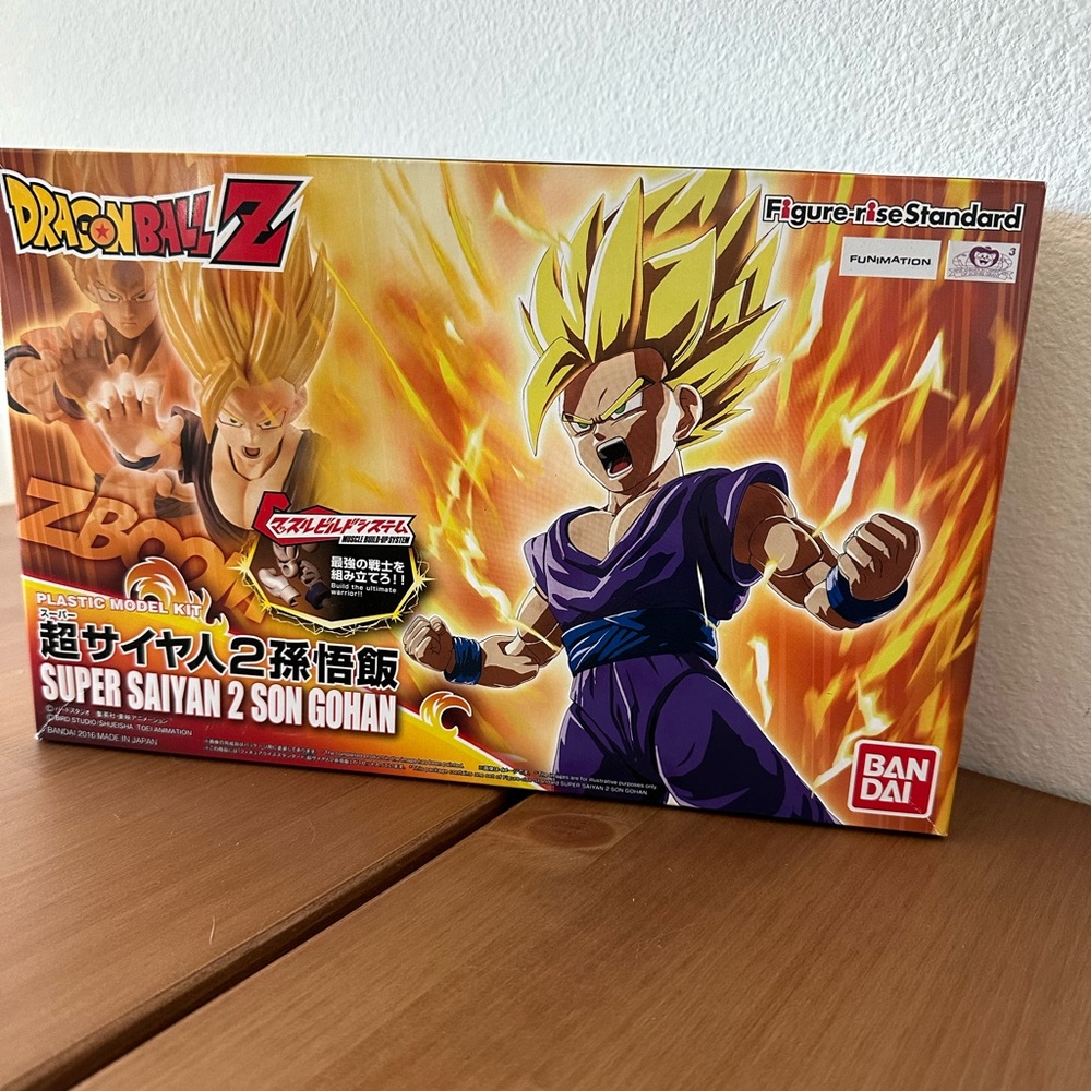 Dragon ball z plastic model kit